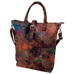 abstraction 22 Buckle Top Tote Bag