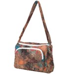 abstraction 22 Front Pocket Crossbody Bag