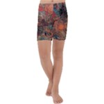 abstraction 22 Kids  Lightweight Velour Capri Yoga Leggings