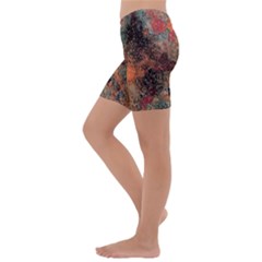Kids  Lightweight Velour Capri Yoga Leggings 
