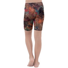 Kids  Lightweight Velour Cropped Yoga Leggings 