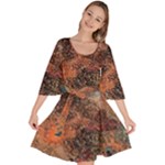 abstraction 22 Velour Kimono Dress