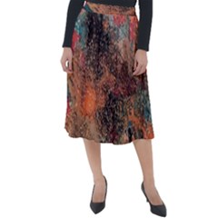 Classic Velour Midi Skirt  