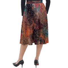 Classic Velour Midi Skirt  