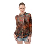 abstraction 22 Long Sleeve Chiffon Shirt