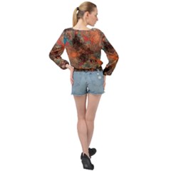 Banded Bottom Chiffon Top 