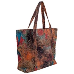 Zip Up Canvas Bag 