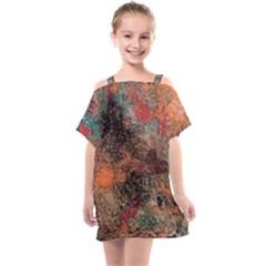 Kids  One Piece Chiffon Dress 