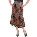 abstraction 22 Midi Mermaid Skirt