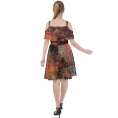 Cut Out Shoulders Dress 