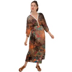 Grecian Style  Maxi Dress 