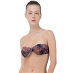 abstraction 22 Classic Bandeau Bikini Top 