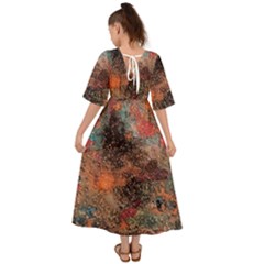 Kimono Sleeve Boho Dress 