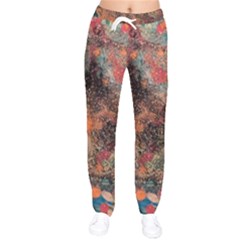 Women Velvet Drawstring Pants 
