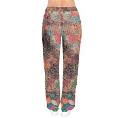 Women Velvet Drawstring Pants 