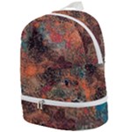 abstraction 22 Zip Bottom Backpack