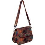 abstraction 22 Saddle Handbag