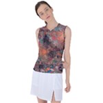 abstraction 22 Women s Sleeveless Sports Top