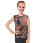 abstraction 22 Kids  Mesh Tank Top