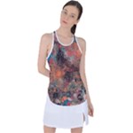abstraction 22 Racer Back Mesh Tank Top
