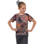 abstraction 22 Kids  Mesh Piece T-Shirt