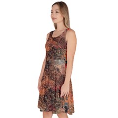 Knee Length Skater Dress With Pockets 