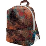 abstraction 22 Zip Up Backpack