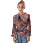 abstraction 22 Kids  Frill Detail T-Shirt
