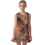 abstraction 22 Kids  Pilgrim Collar Ruffle Hem Dress