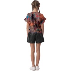 Kids  Cut Out Flutter Sleeves 