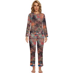 Womens  Long Sleeve Lightweight Pajamas Set 