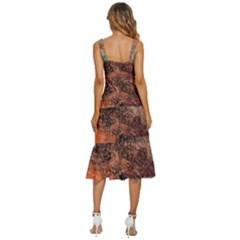 Women s Sleeveless Corset Midi Dress 