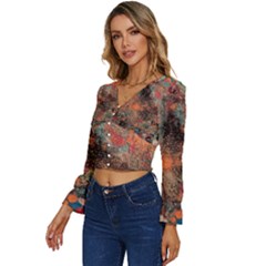 Long Sleeve V-Neck Top 