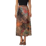 abstraction 22 Classic Midi Chiffon Skirt