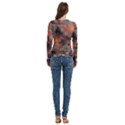 Women s Cut Out Long Sleeve T-Shirt 