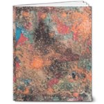 abstraction 22 8  x 10  Softcover Notebook