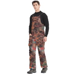 Men s Side Zip Front Pouch Ski And Snowboard Bib Pants	 