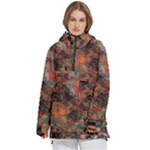 abstraction 22 Women s Pullover Zip Ski and Snowboard Waterproof Breathable Jacket