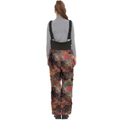 Women s Side Zip Front Pouch Ski And Snowboard Bib Pants	 