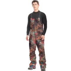 Men s Front Zip Ski And Snowboard Bib Pants 