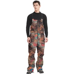 Men s Front Zip Ski And Snowboard Bib Pants 
