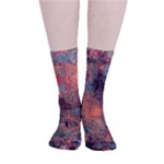 abstraction 22 Smooth Crew Length Tube Socks