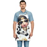 Dancing cow apron Kitchen Apron