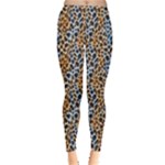 Blue Brown Leopard Everyday Leggings 