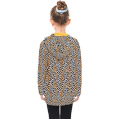 Kids  Double Breasted Button Coat 