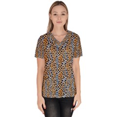 Women s V-Neck Scrub Top 