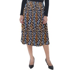 Classic Velour Midi Skirt  
