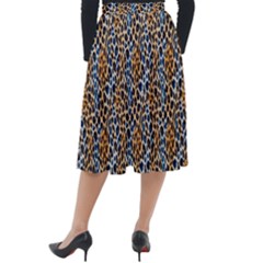Classic Velour Midi Skirt  
