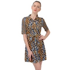 Belted Shirt Dress 