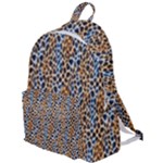 Blue Brown Leopard The Plain Backpack
